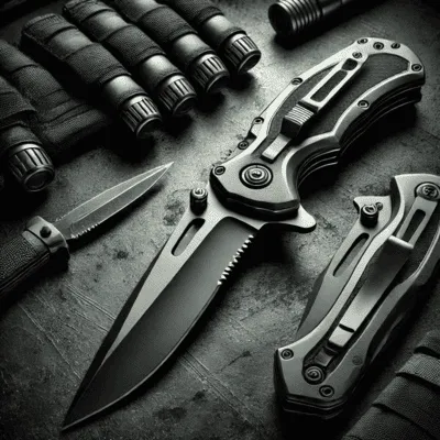 АВТОМАТИЧНИ НОЖОВЕ (механизъм с бутон)