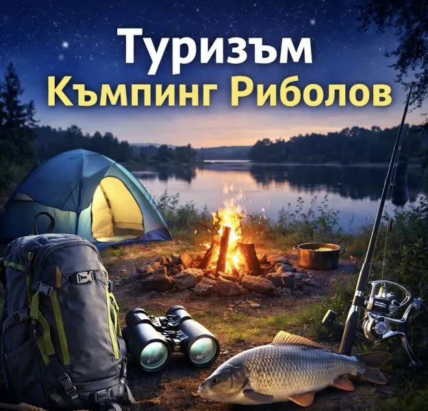 ТУРИЗЪМ,КЪМПИНГ,РИБОЛОВ