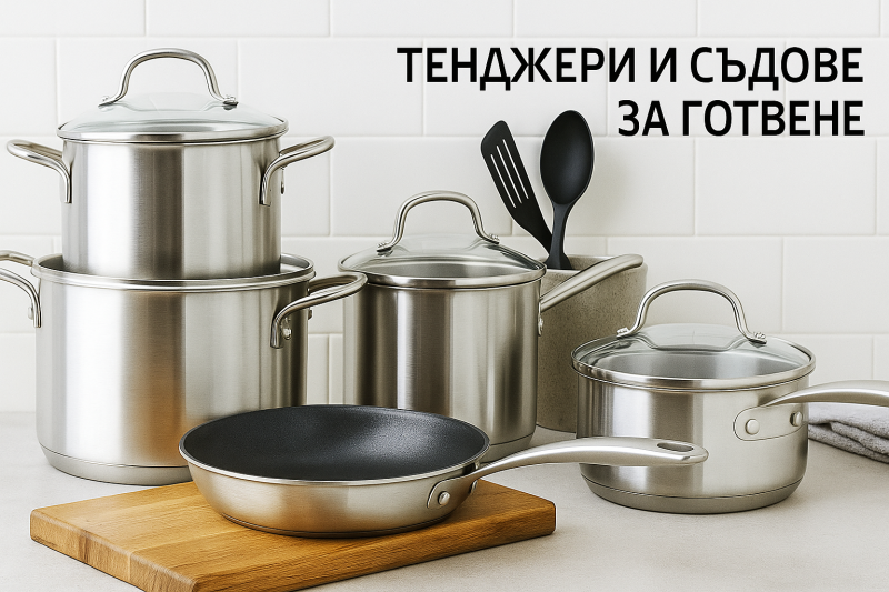 ТЕНДЖЕРИ И СЪДОВЕ ЗА ГОТВЕНЕ