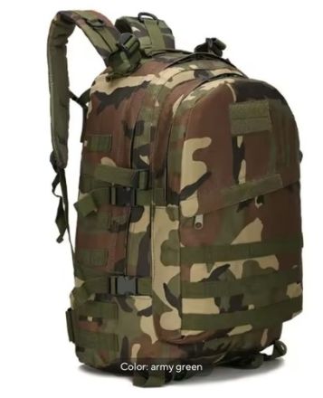 Тактическа раница военна Molle 40L водоустойчива спорт къмпинг лов