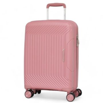 Куфар за ръчен багаж 55x38x22 см здрав полипропилен 360° колела