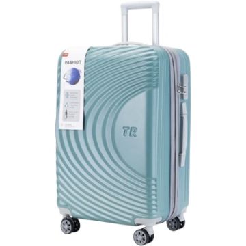 Пътнически куфар за ръчен багаж ABS 57x38x23 см  Лек, здрав с разширител 5см, 4 колела 360° 