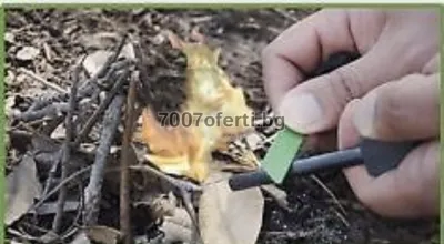 Магнезиева запалка Survival със свирка – за оцеляване