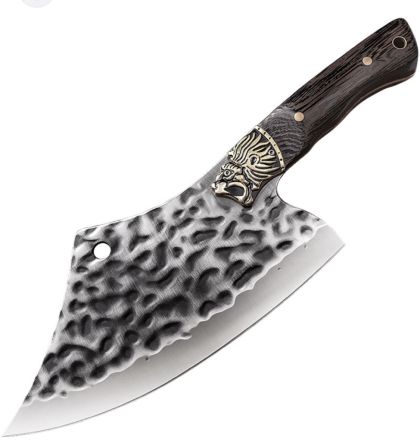 Кухненски сатър масивен от неръждаема стомана – перфектен за месо, риба и кълцане.