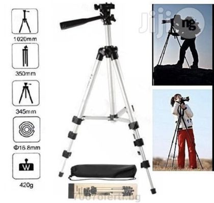 Алуминиев фото статив TRIPOD TF3110 – изключително стабилен за фотоапарати и GSM устройства