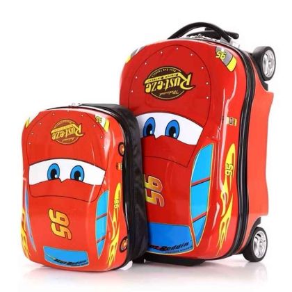 Детски куфар ABS с PC филм за ръчен багаж 51x30x25 см Лек и здрав, 4 колела 