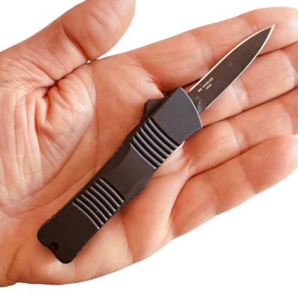 Автоматичен нож мега здрав за оцеляване и самозащита за лов риболов къмпинг