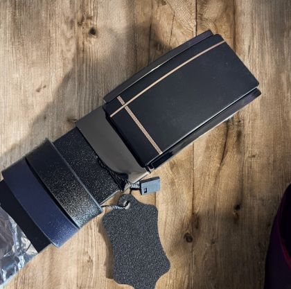 Мъжки колан от естествена кожа с автоматична катарама – финалният щрих за вашата елегантна визия