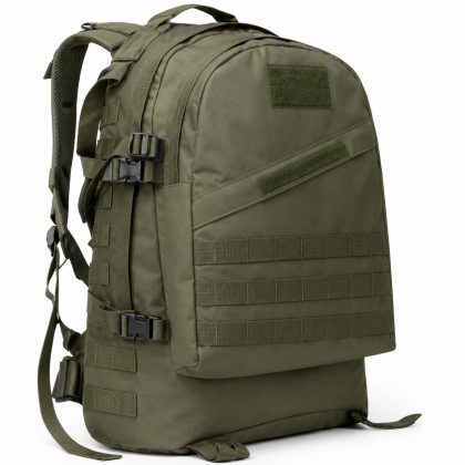 Тактическа раница 40L с MOLLE система за къмпинг и оцеляване