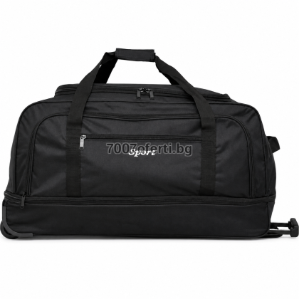  Сак с теглич и колела 135L метално шаси ( 72 x 38 x 35 см ) 