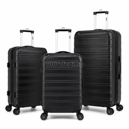 Комплект куфари 3 броя IFLY  20″ 24″ 28″, поликарбонат  колела 360° 