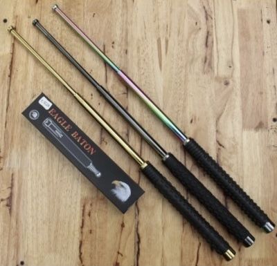 Телескопична палка сгъваема 64 см при използване с калъф за колан и максимална защита