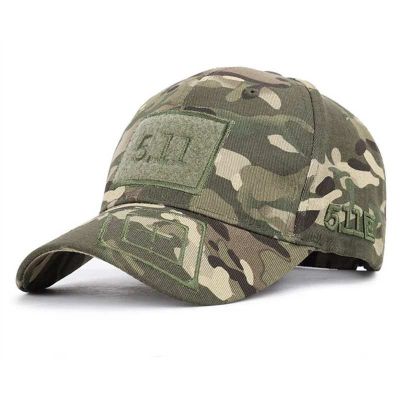Тактическа шапка с козирка 5.11 Tactical Multicam – перфектна за еърсофт, лов и стрелба