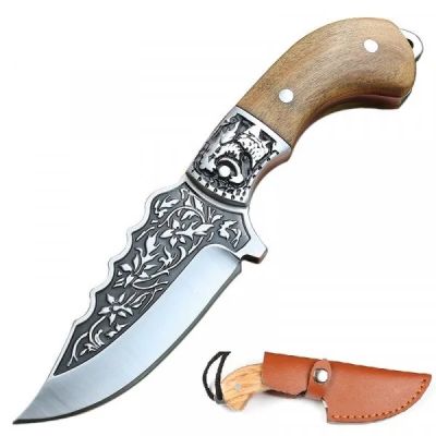 Тактически ловен нож за дране – идеален за ловци и военни приложения