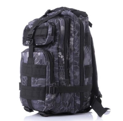  Тактическа раница военна Molle 30L водоустойчива 4 отделения, Модел Survival