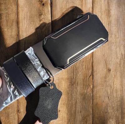 Мъжки колан от естествена кожа с автоматична катарама – финалният щрих за вашата елегантна визия