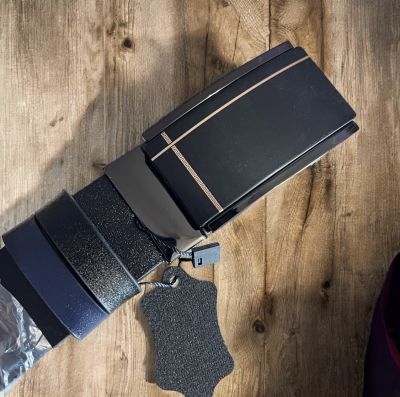 Мъжки колан от естествена кожа с автоматична катарама – финалният щрих за вашата елегантна визия