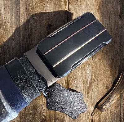 Мъжки колан от естествена кожа с автоматична катарама – финалният щрих за вашата елегантна визия