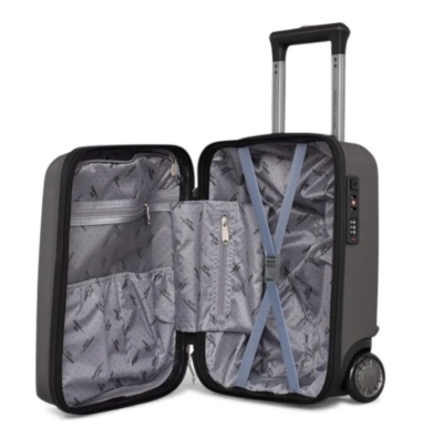 Пътнически куфар 40x30x20 см – лек ABS за ръчен багаж с 2 колела