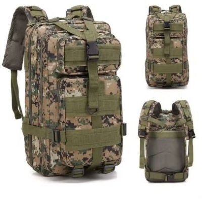  Тактическа раница военна Molle 30L водоустойчива 4 отделения, Модел Survival