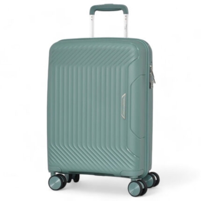 Куфар за ръчен багаж 55x38x22 см здрав полипропилен 360° колела