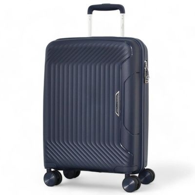 Куфар за ръчен багаж 55x38x22 см здрав полипропилен 360° колела