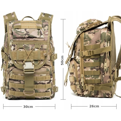 Тактическа раница 25L водоустойчива Military MOLLE