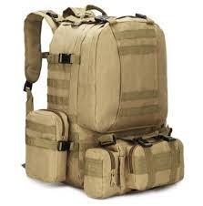 Тактическа раница 55L 4в1 – MOLLE, водоустойчива