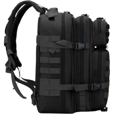 Тактическа раница водоустойчива Army Bag 45L – 900D, Molle, черна, зелена, бежова