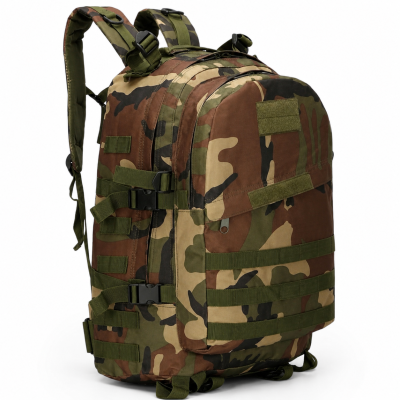 Тактическа раница 40L с MOLLE система за къмпинг и оцеляване