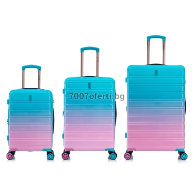 Комплект куфари IFLY – 3 броя, 20″ 24″ 28″, поликарбонат