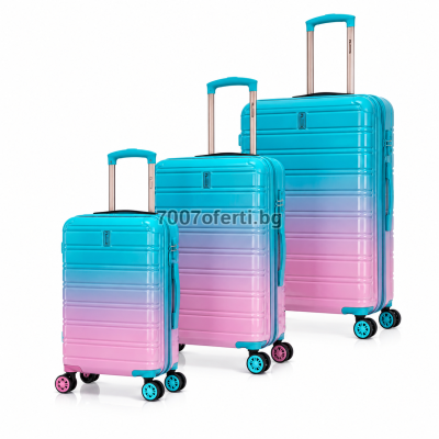 Комплект куфари IFLY – 3 броя, 20″ 24″ 28″, поликарбонат