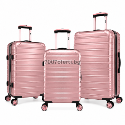 Комплект куфари IFLY – 3 броя, 20″ 24″ 28″, поликарбонат