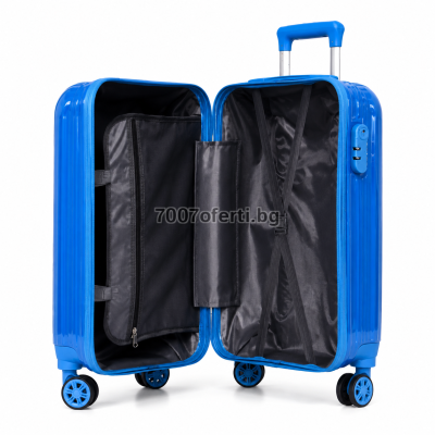 Детски куфар за ръчен багаж 56 х 34 х 23 см  ABS/PC Филм, 4 Колела 360° 