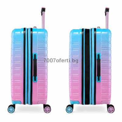 Комплект куфари 3 броя IFLY  20″ 24″ 28″, поликарбонат  колела 360° 