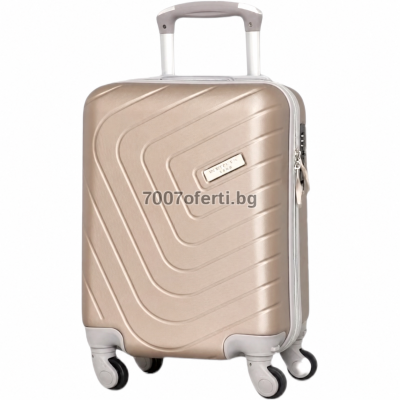 Куфар за ръчен багаж ABS 46x30x20 см – 4 сваляеми колела