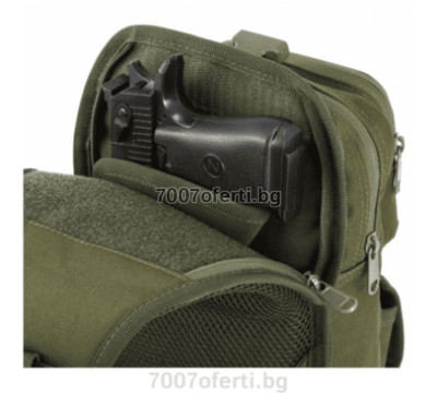 Тактическа чанта водоустойчива с кобур USA Tactical за оръжие