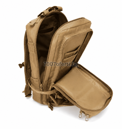 Тактическа раница 30L с MOLLE система за къмпинг и оцеляване