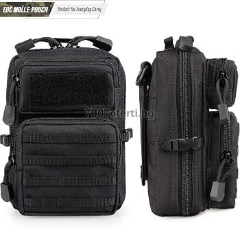 Тактическа чанта MOLLE EMT органайзер 600D – 18×12×8 см 